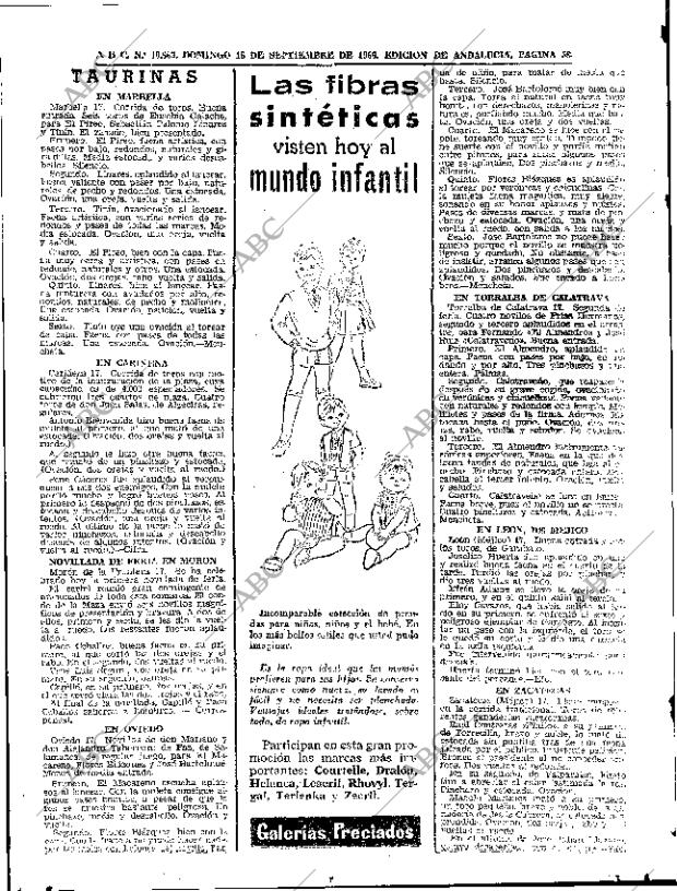 ABC SEVILLA 18-09-1966 página 58