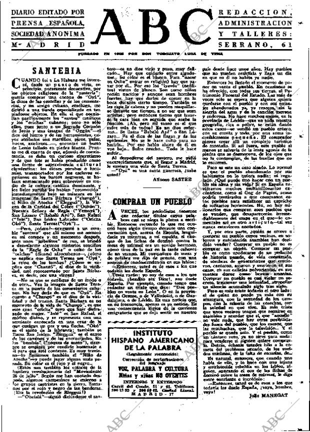 ABC MADRID 20-09-1966 página 3