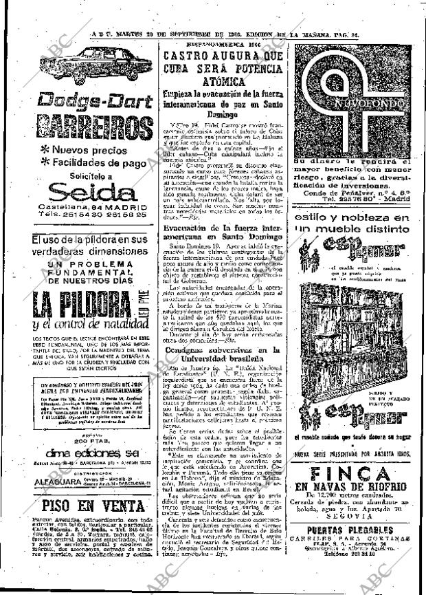 ABC MADRID 20-09-1966 página 34