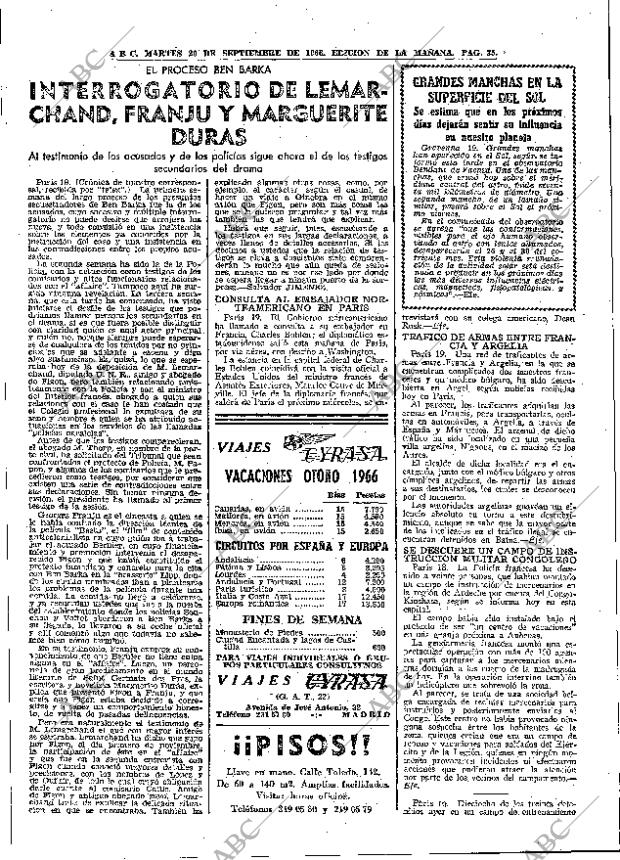 ABC MADRID 20-09-1966 página 35