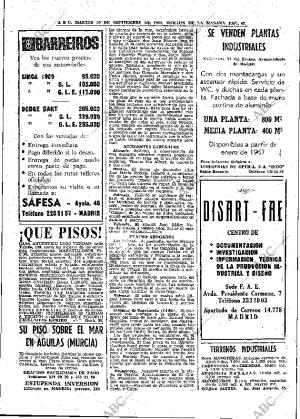 ABC MADRID 20-09-1966 página 42