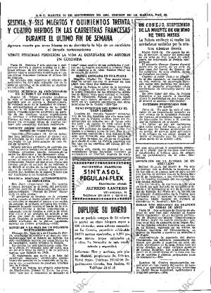 ABC MADRID 20-09-1966 página 43