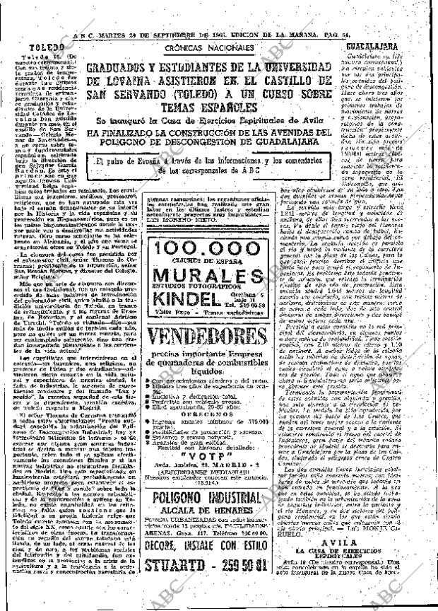 ABC MADRID 20-09-1966 página 51