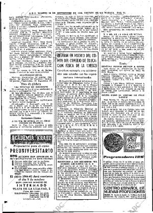 ABC MADRID 20-09-1966 página 72