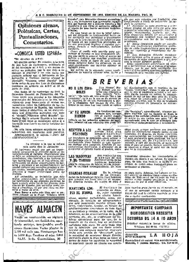 ABC MADRID 21-09-1966 página 32