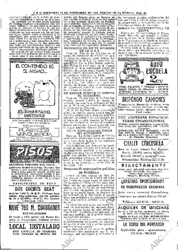 ABC MADRID 21-09-1966 página 38