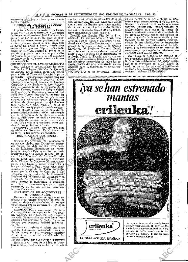 ABC MADRID 21-09-1966 página 55