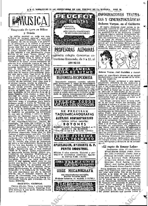 ABC MADRID 21-09-1966 página 81