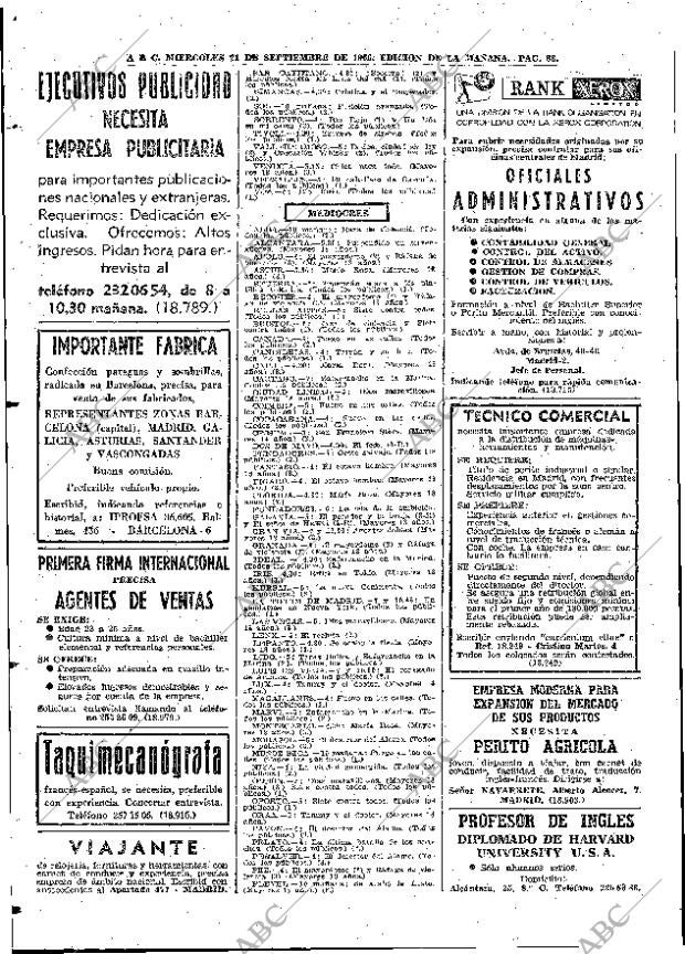 ABC MADRID 21-09-1966 página 86