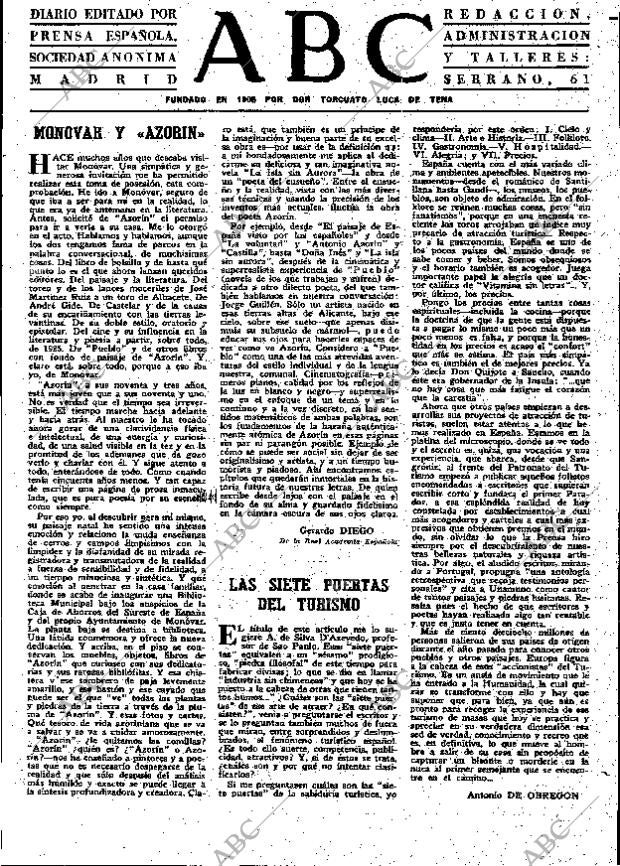 ABC MADRID 23-09-1966 página 3