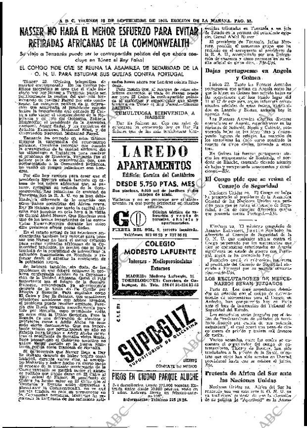 ABC MADRID 23-09-1966 página 35