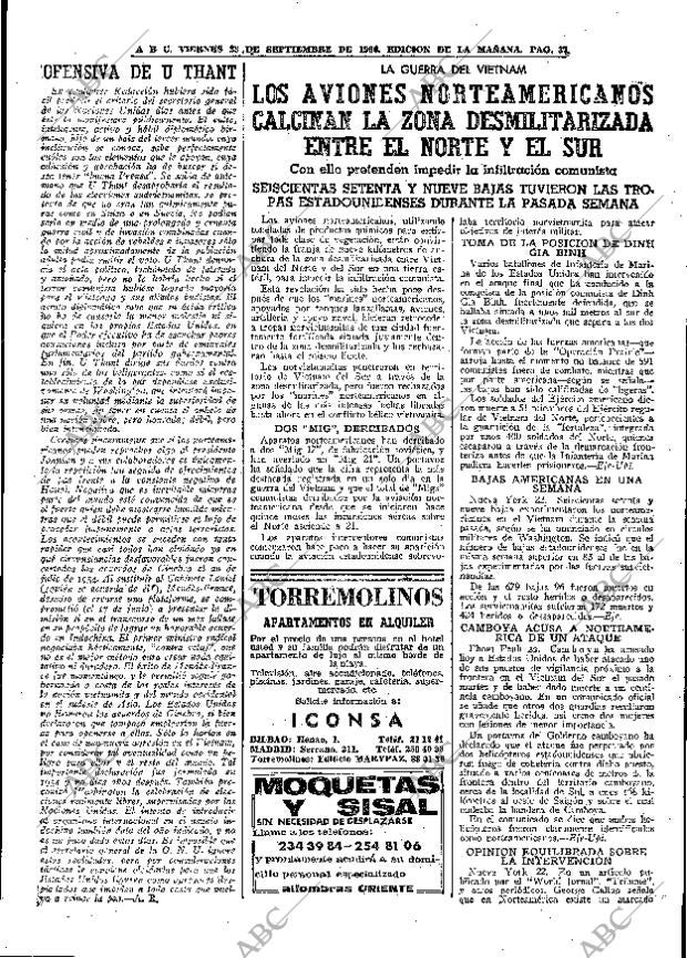 ABC MADRID 23-09-1966 página 37