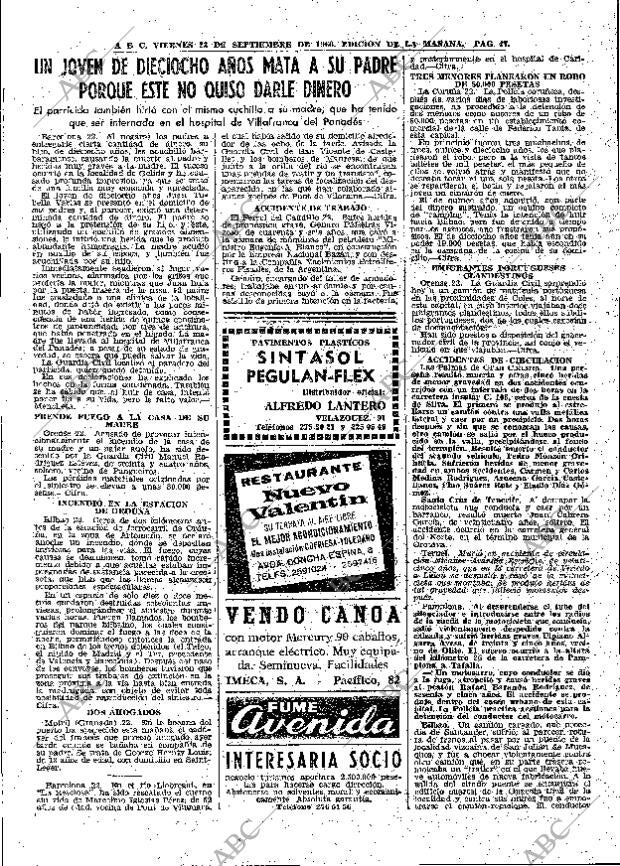 ABC MADRID 23-09-1966 página 47