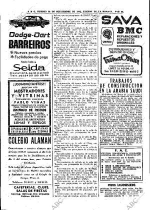 ABC MADRID 23-09-1966 página 62