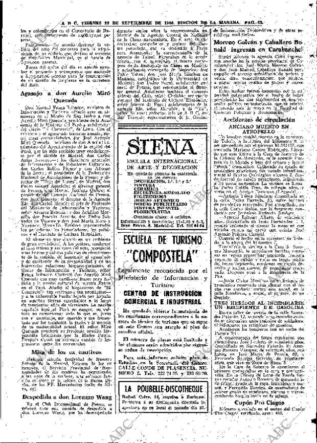 ABC MADRID 23-09-1966 página 63