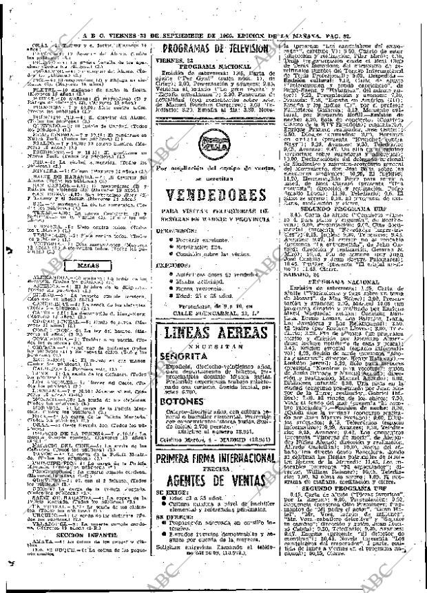 ABC MADRID 23-09-1966 página 82