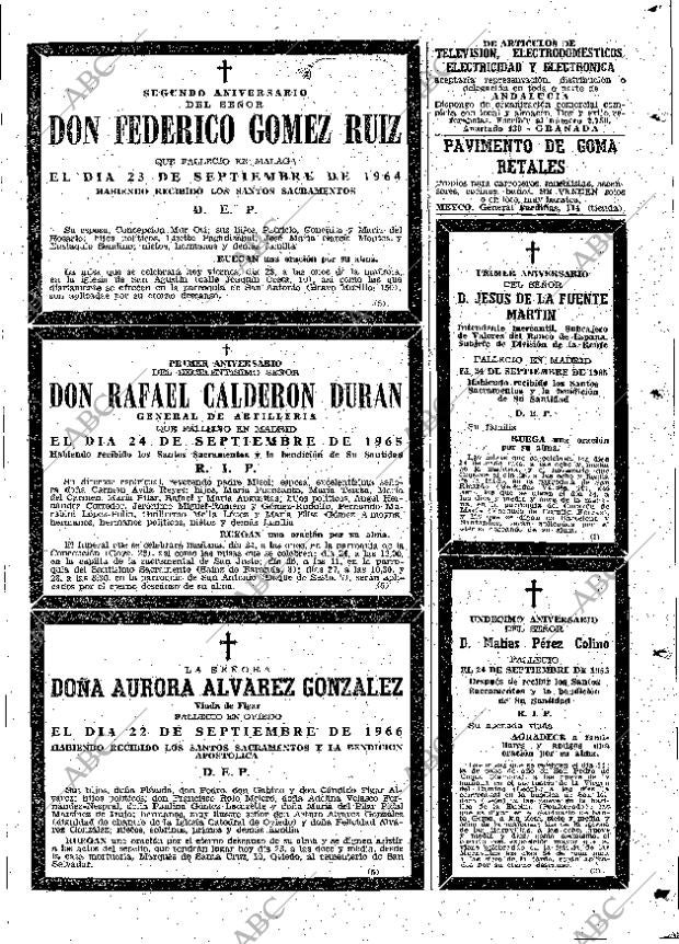 ABC MADRID 23-09-1966 página 93