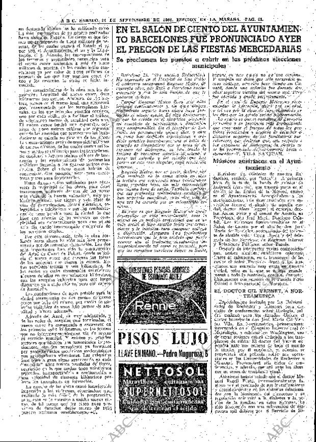 ABC MADRID 24-09-1966 página 61