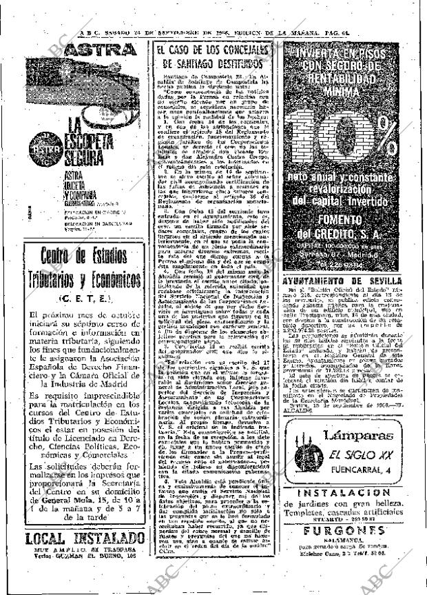 ABC MADRID 24-09-1966 página 64