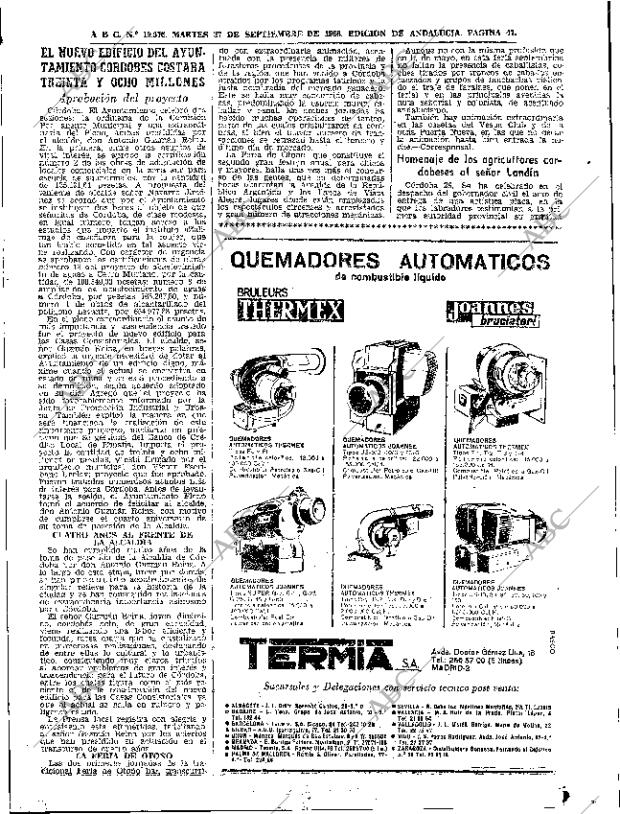 ABC SEVILLA 27-09-1966 página 45