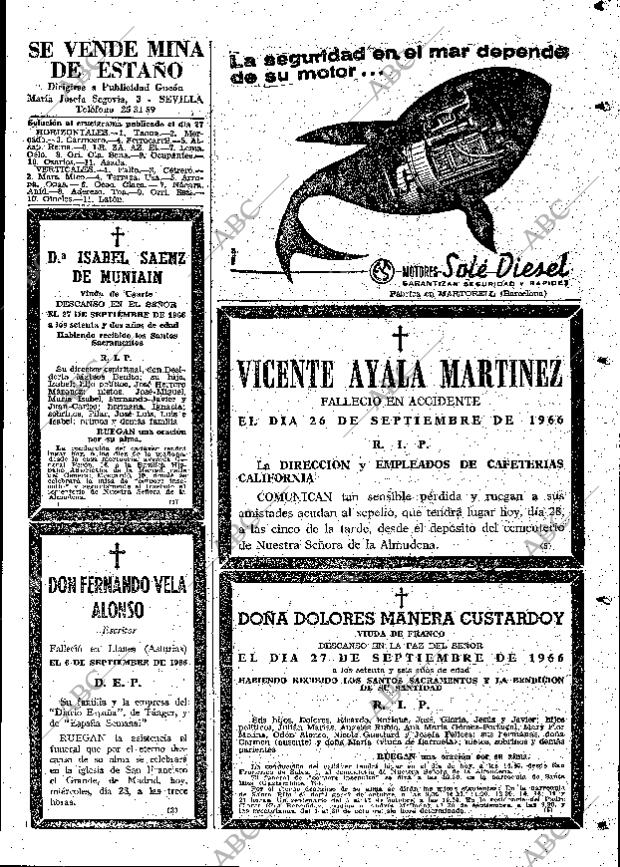 ABC MADRID 28-09-1966 página 115