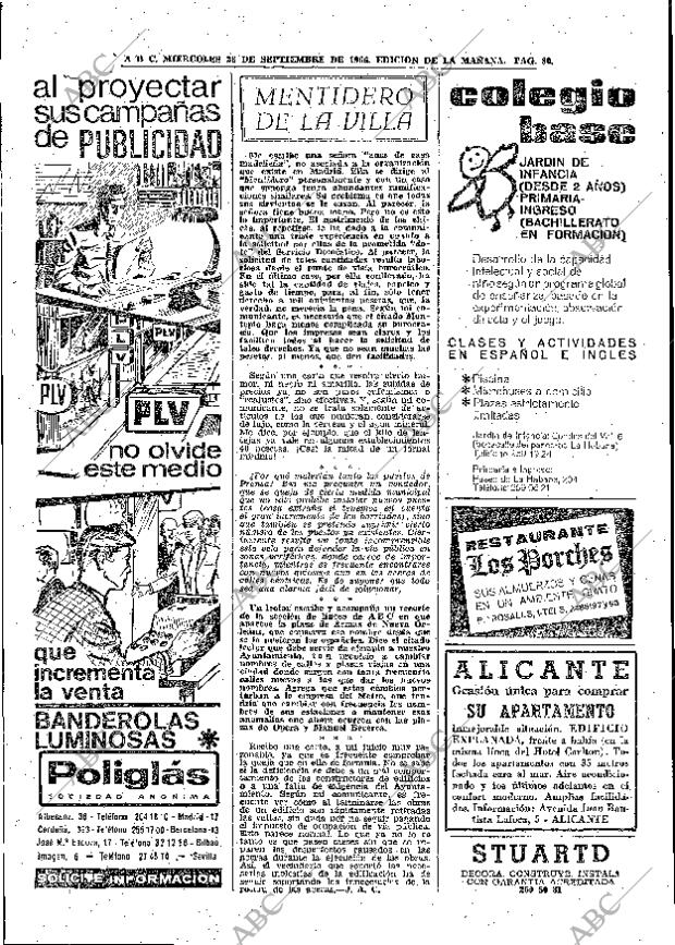 ABC MADRID 28-09-1966 página 80