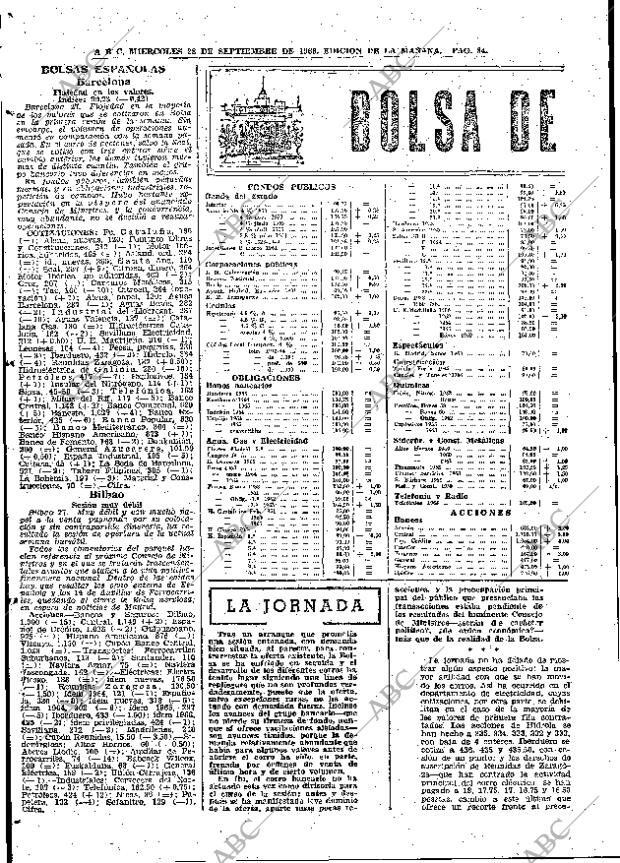 ABC MADRID 28-09-1966 página 84