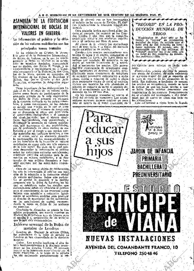 ABC MADRID 28-09-1966 página 87