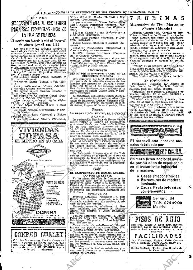 ABC MADRID 28-09-1966 página 93