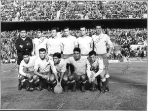 El equipo de la unión Deportiva las Palmas en 1966