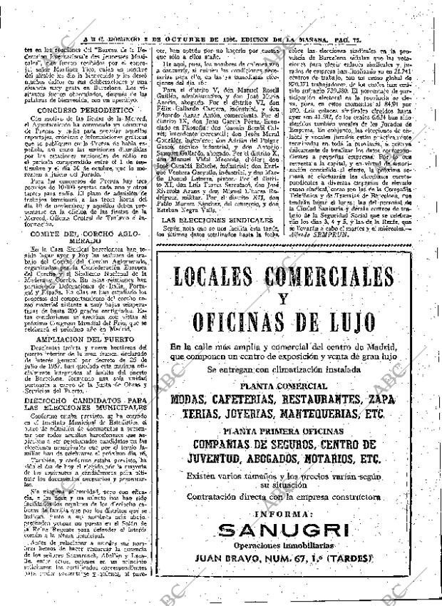 ABC MADRID 02-10-1966 página 77