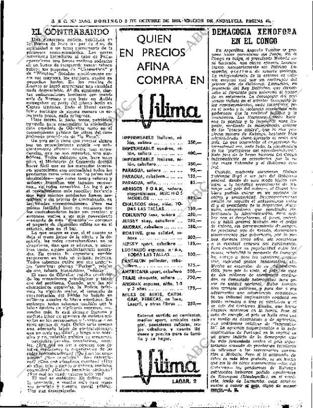 ABC SEVILLA 02-10-1966 página 41