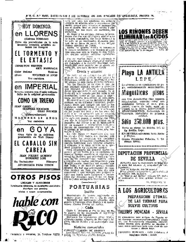 ABC SEVILLA 02-10-1966 página 58