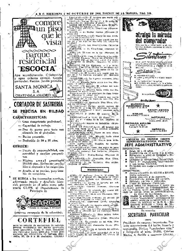 ABC MADRID 05-10-1966 página 100