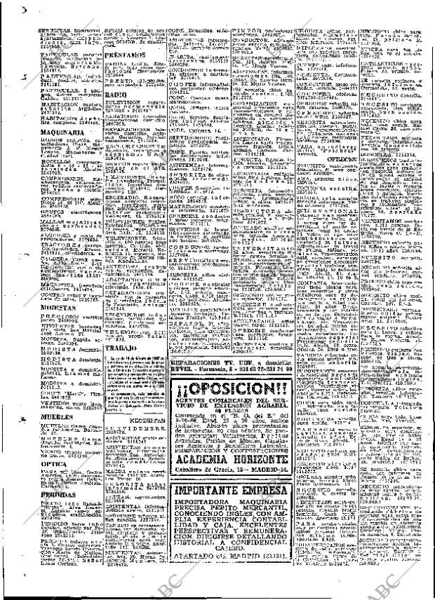 ABC MADRID 05-10-1966 página 110