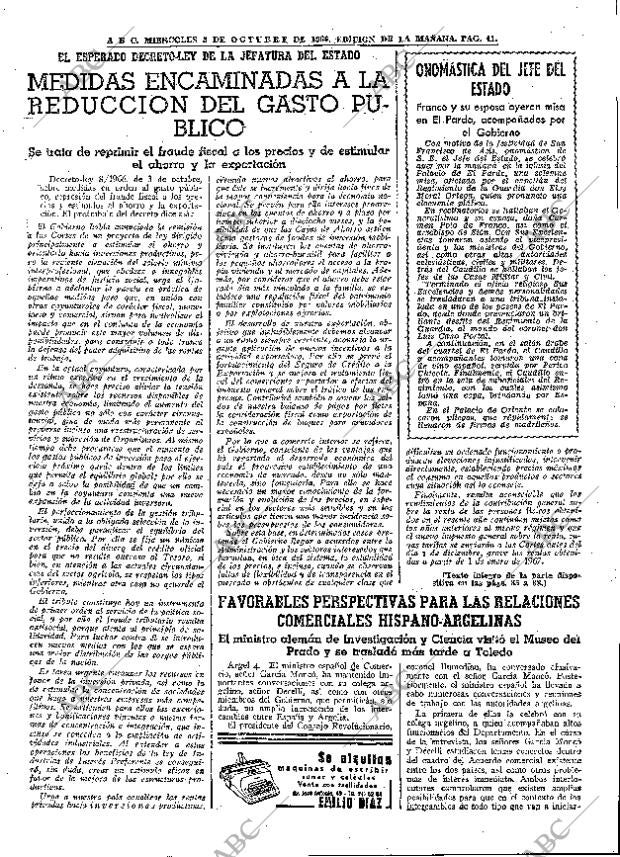 ABC MADRID 05-10-1966 página 41