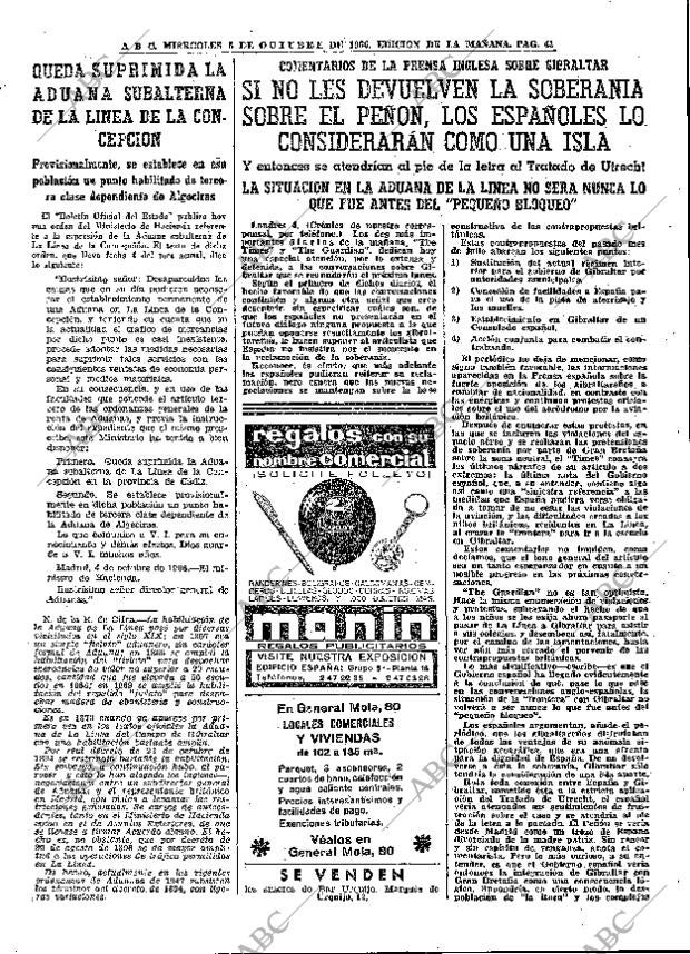 ABC MADRID 05-10-1966 página 43