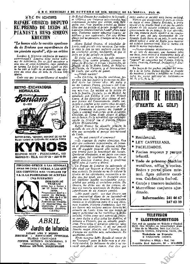 ABC MADRID 05-10-1966 página 46