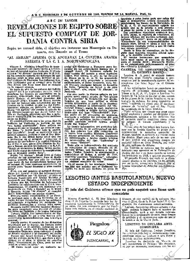 ABC MADRID 05-10-1966 página 51