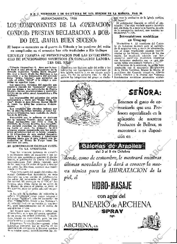 ABC MADRID 05-10-1966 página 55