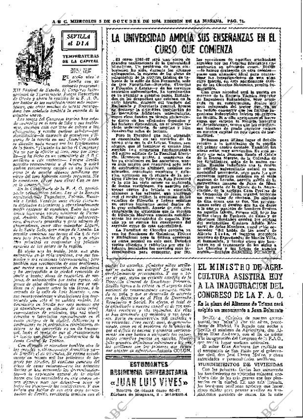 ABC MADRID 05-10-1966 página 71