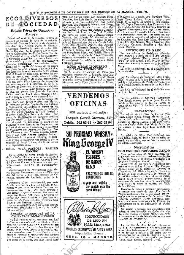 ABC MADRID 05-10-1966 página 77