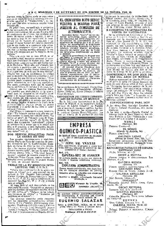ABC MADRID 05-10-1966 página 80