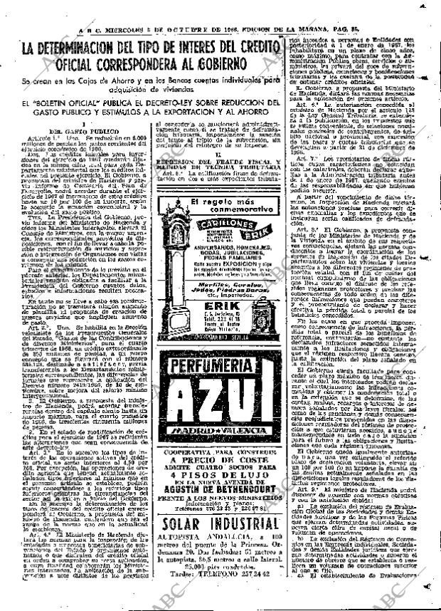 ABC MADRID 05-10-1966 página 85
