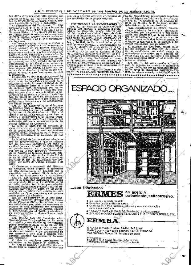 ABC MADRID 05-10-1966 página 87