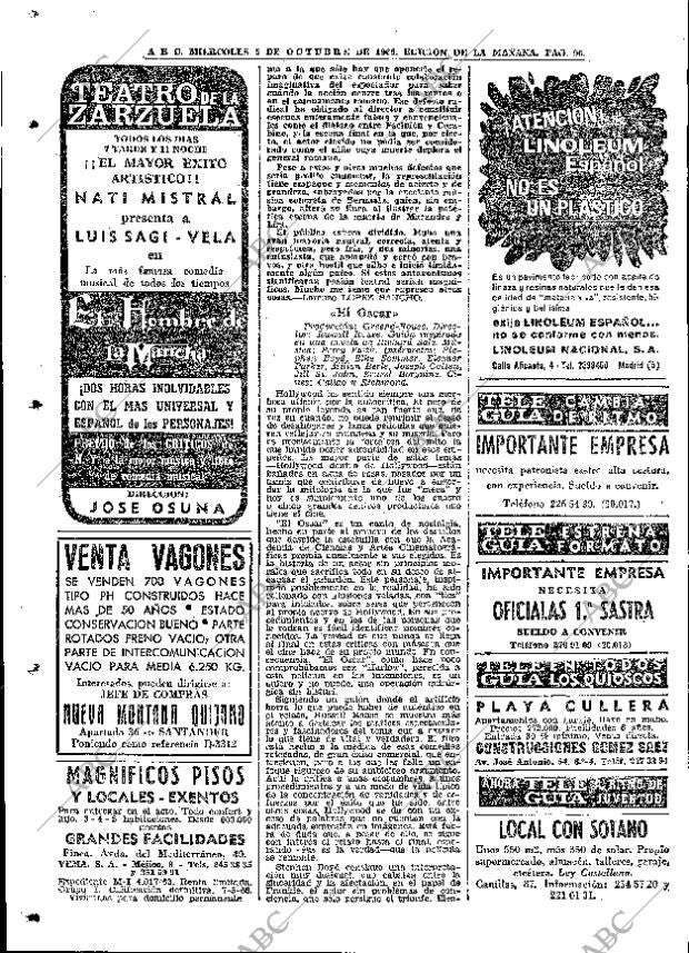 ABC MADRID 05-10-1966 página 96