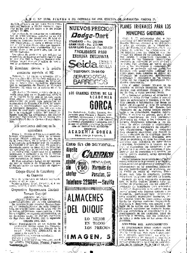 ABC SEVILLA 06-10-1966 página 51