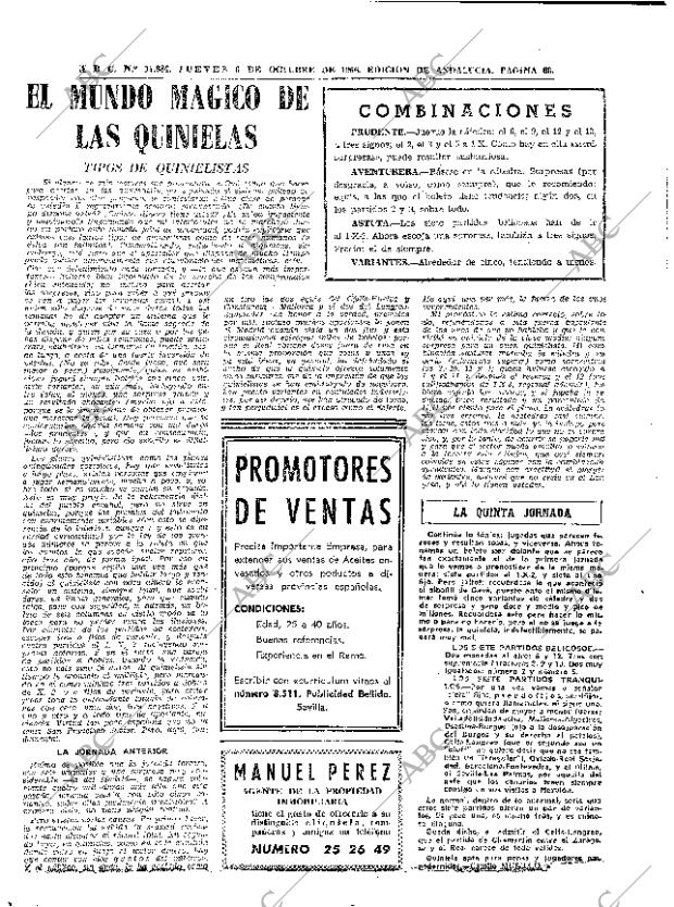 ABC SEVILLA 06-10-1966 página 66