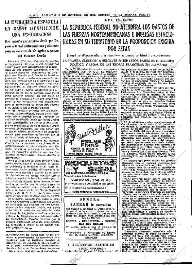 ABC MADRID 08-10-1966 página 67