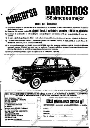 BLANCO Y NEGRO MADRID 08-10-1966 página 57